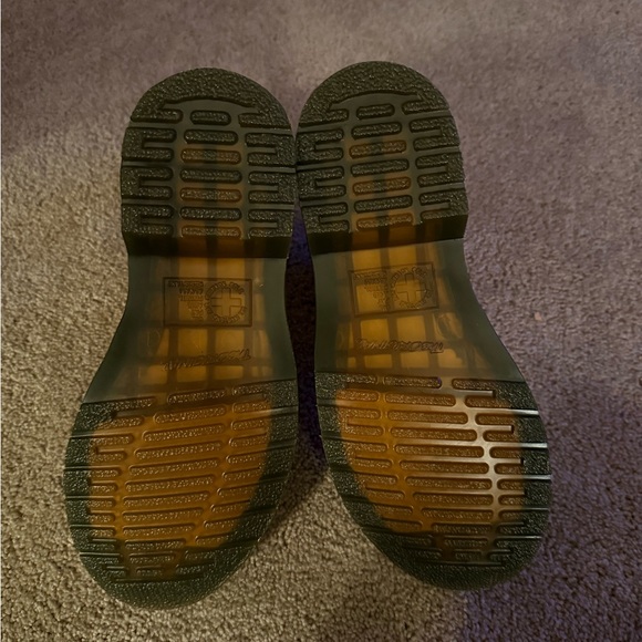 Dr. Martens White and Black Ankle Boots - Picture 4 of 7